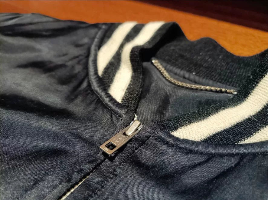 wacko maria tattoo studio skull baseball jacket