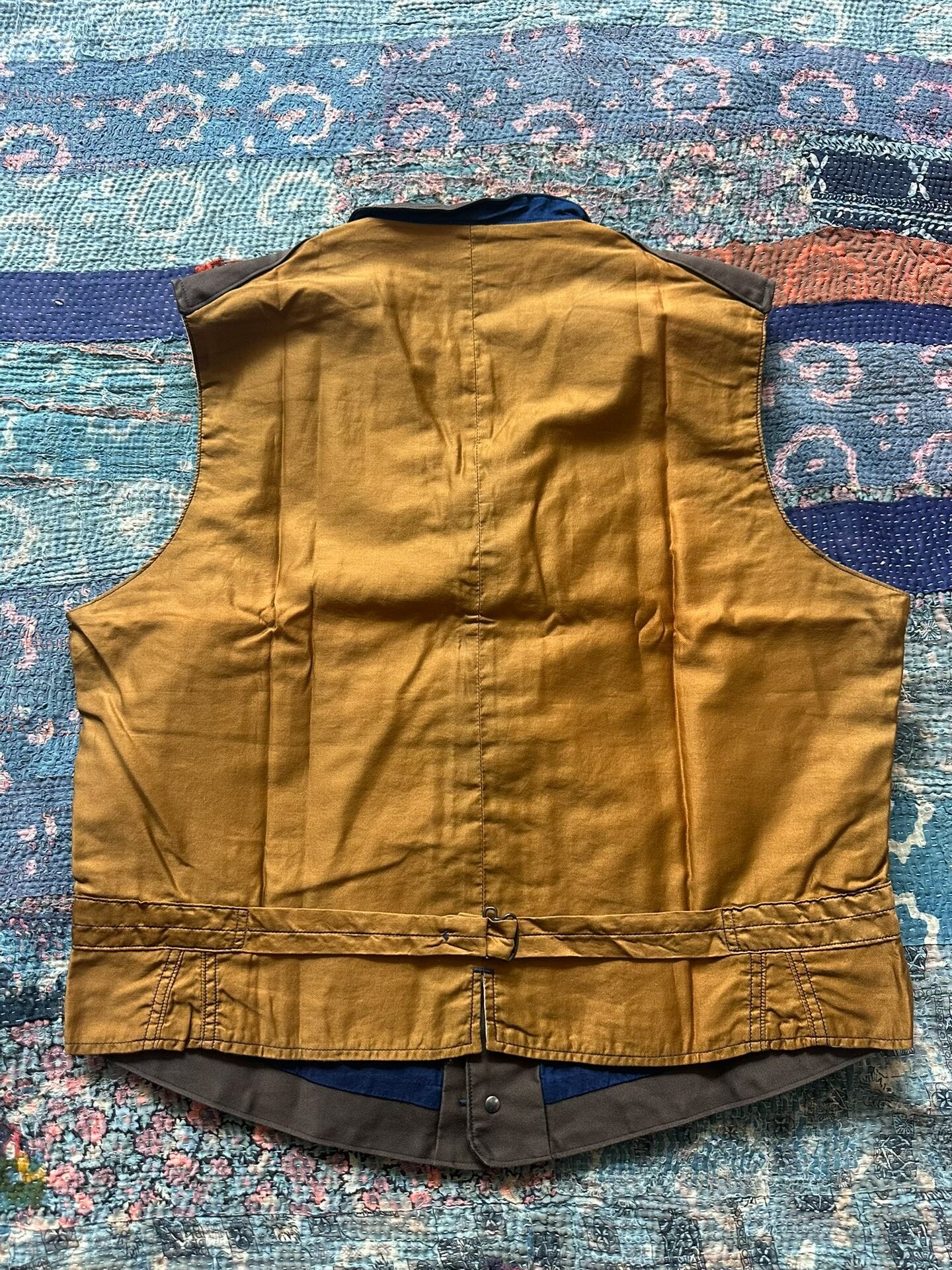 vintage 1920s style brown vest