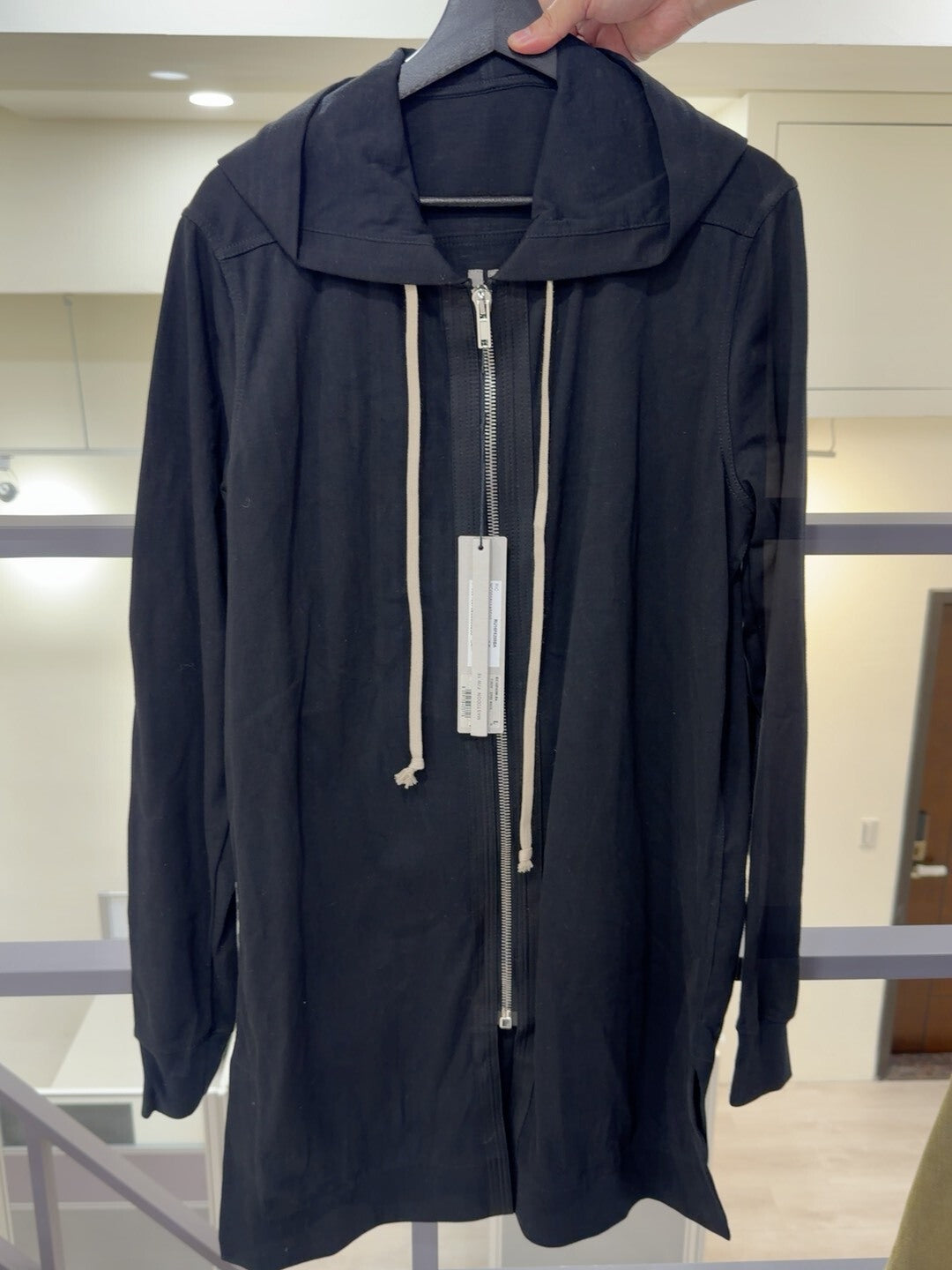 Rick Owens Oversized Hooded Jacket