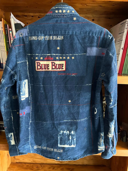 blue blue japan limited edition dyed shirt
