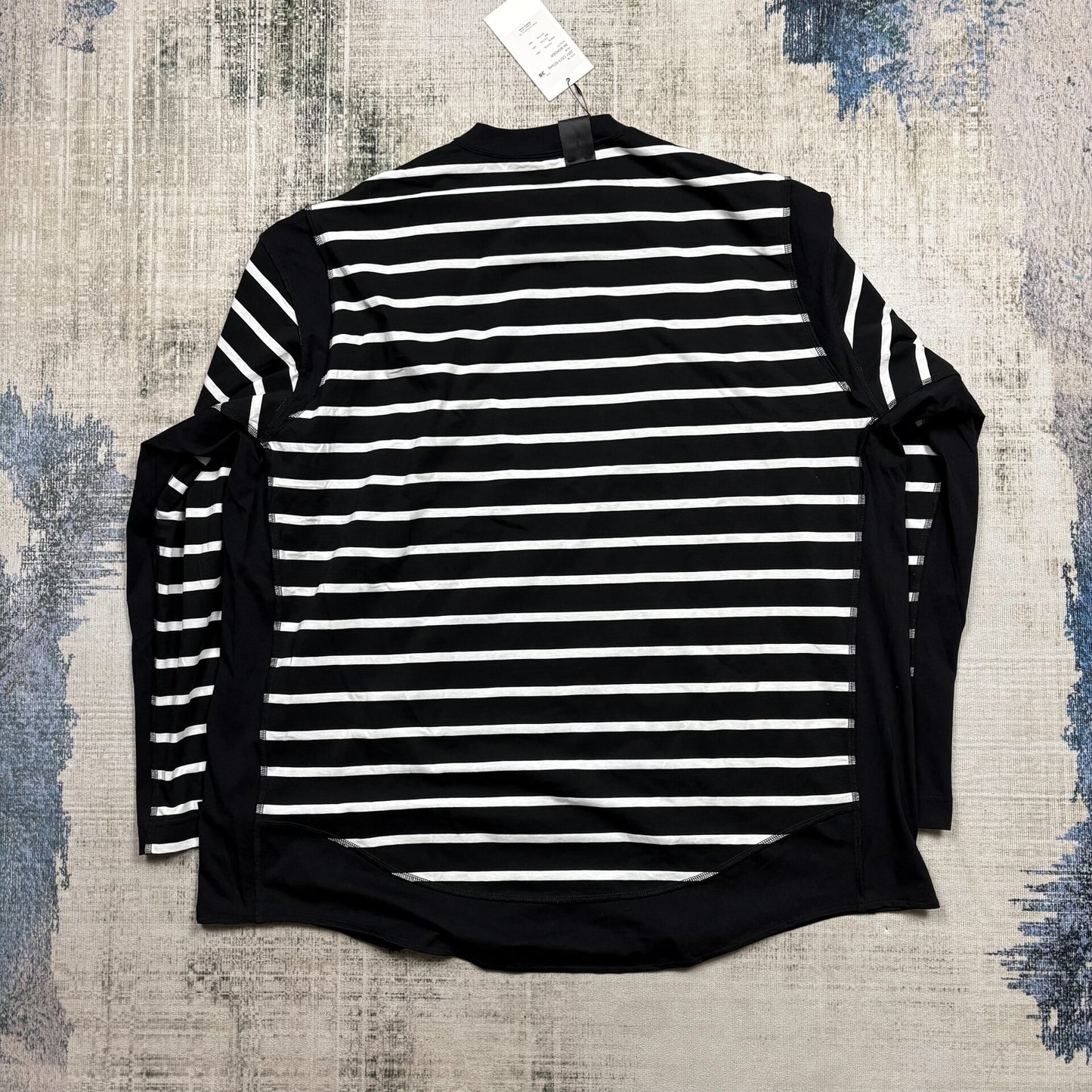N.HOOLYWOOD Striped Long Sleeve T-Shirt
