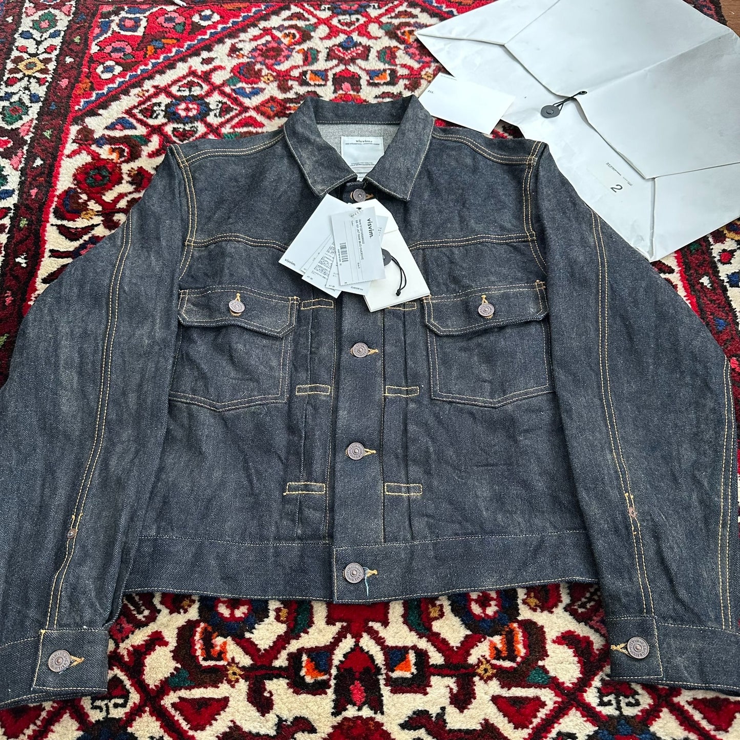 visvim 23AW 101 MUD Mud-Dyed Denim Jacket
