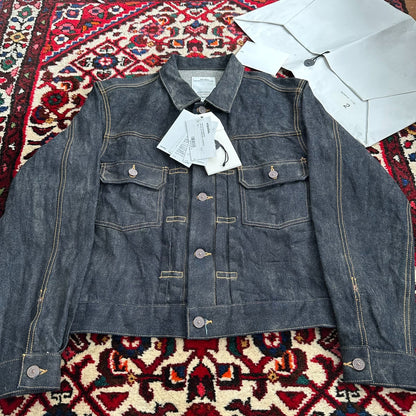 visvim 23AW 101 MUD Mud-Dyed Denim Jacket