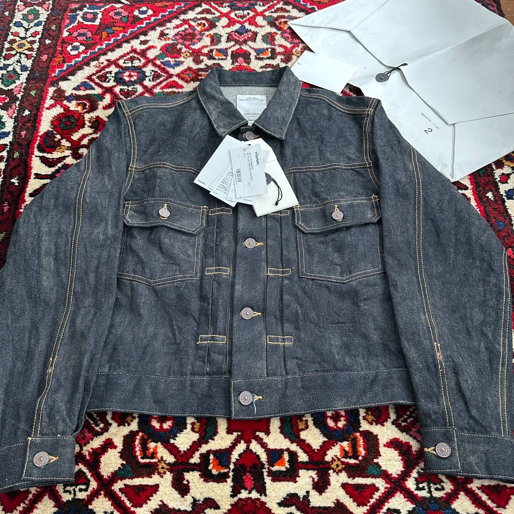 visvim 23AW 101 MUD Dyed Denim Jacket