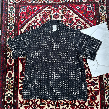 Visvim 20SS Free Edge Snake Print Shirt
