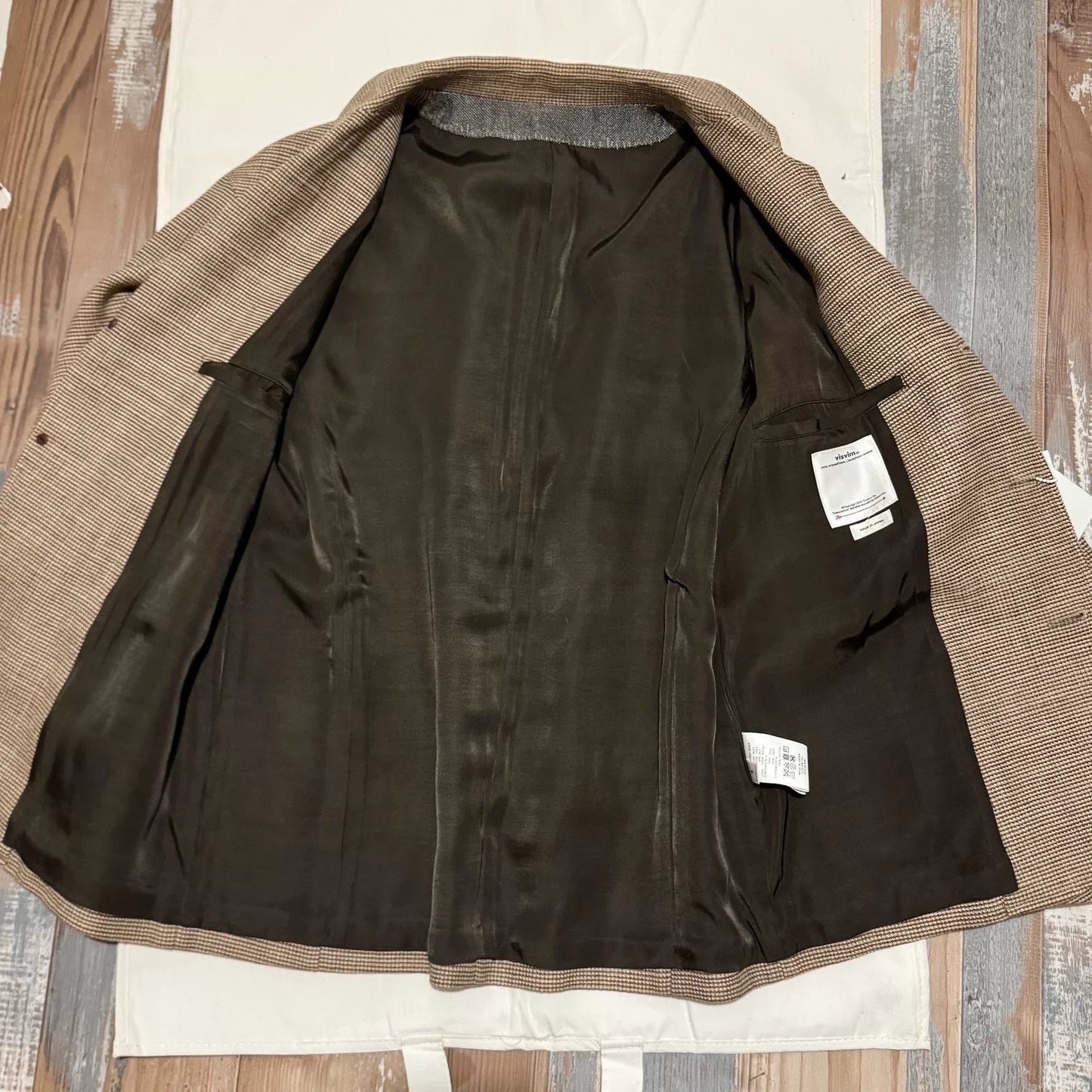 VISVIM 22AW FALKLAND TWEED BLAZER