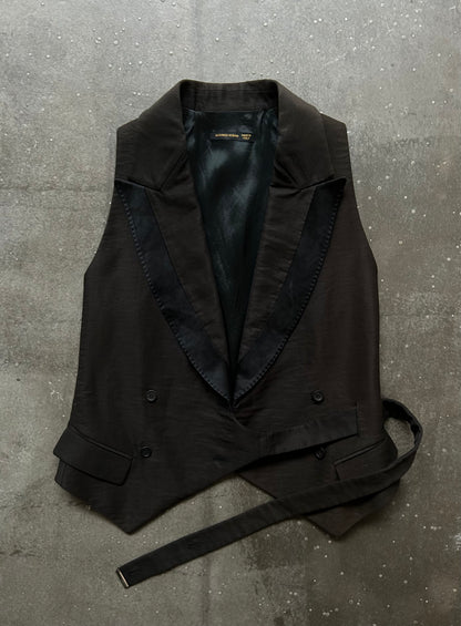 Alexander McQueen 2001aw Black Vest