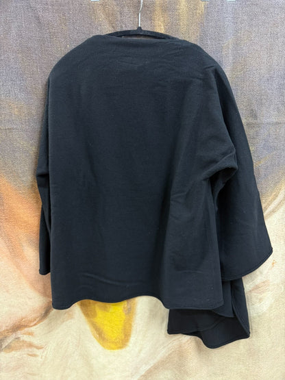 yohji yamamoto wool cape jacket unisex