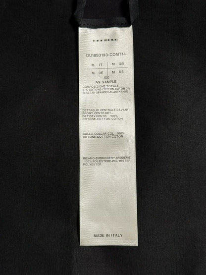 rick owens jumbo fork sleeveless black tee