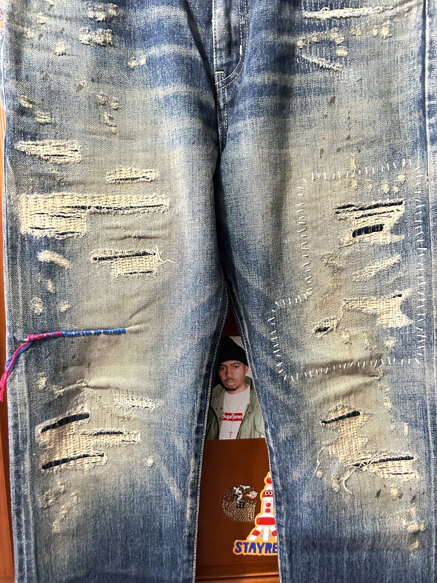 NEIGHBORHOOD 22AW SAVAGE DP MID Washed Denim