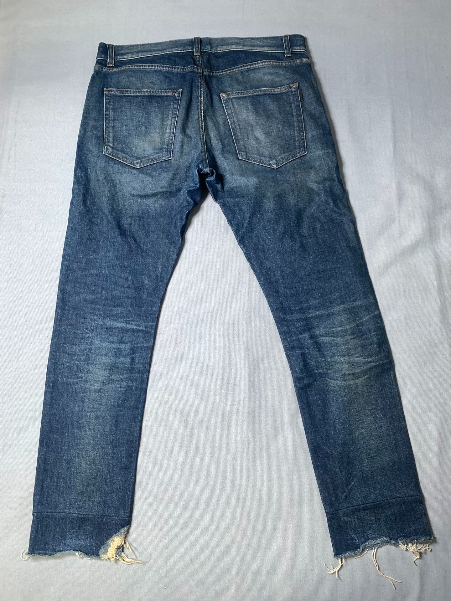 Saint Laurent Hedi Slimane Ripped Jeans