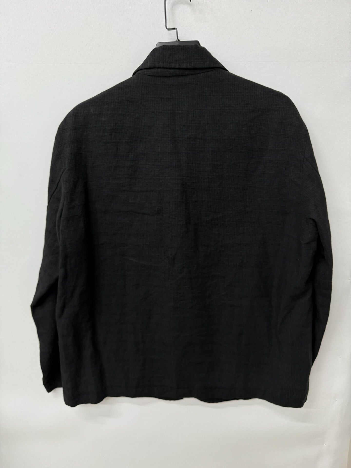 y's for men linen texture collar jacket