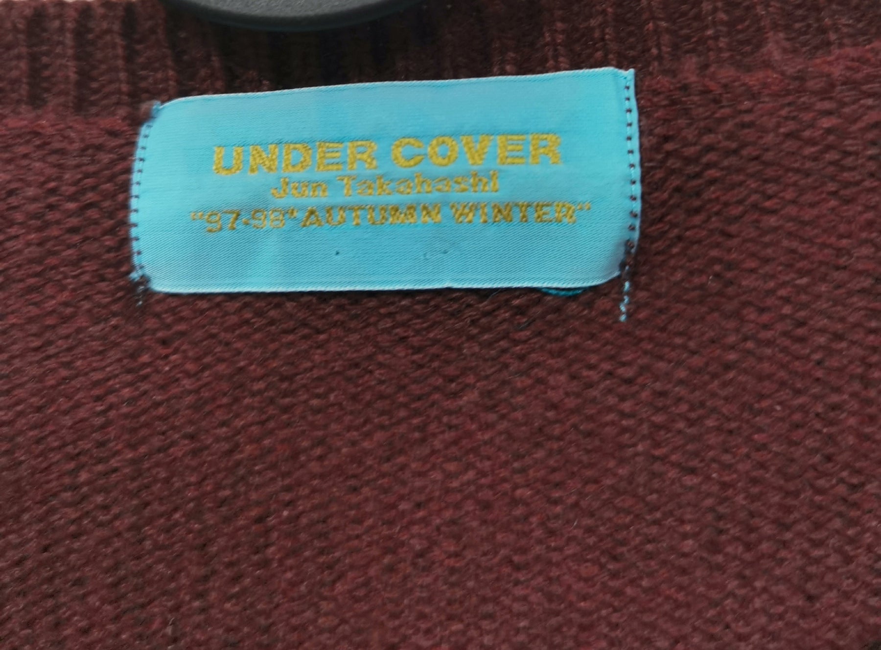 Undercover vintage 97-98AW knit sweater
