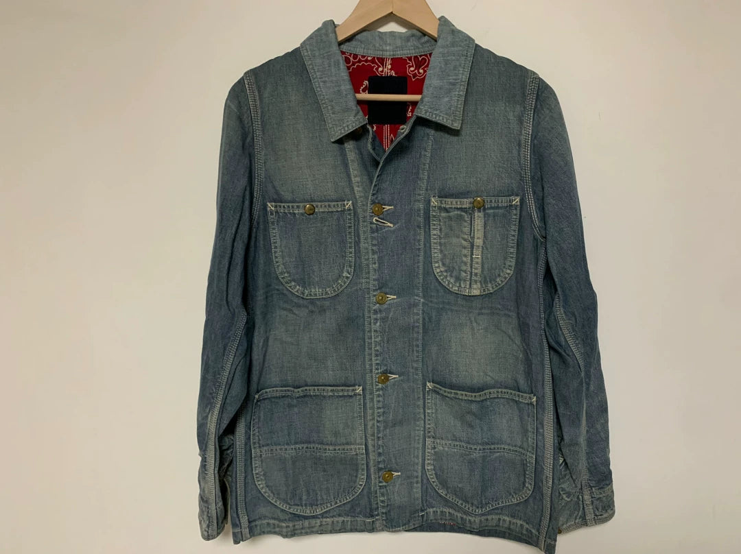 visvim 14 ICT Coverall Damaged Bandana