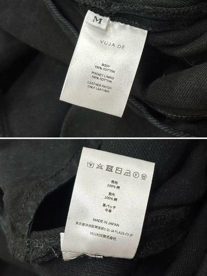 Vuja De Relaxed-Fit Black Denim Jeans