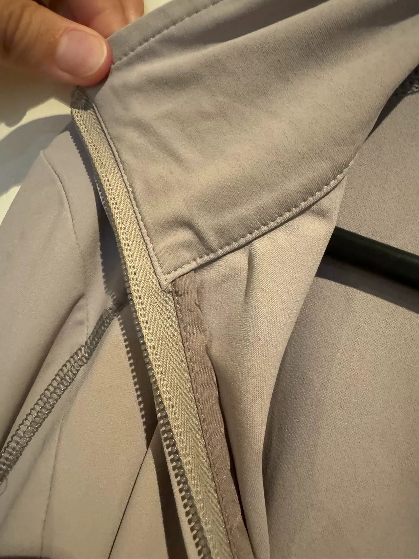 prada sport short jacket with red details