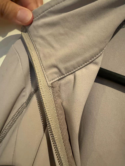 prada sport short jacket with red details