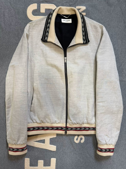 Saint Laurent 17ss Bohemian Linen Jacket