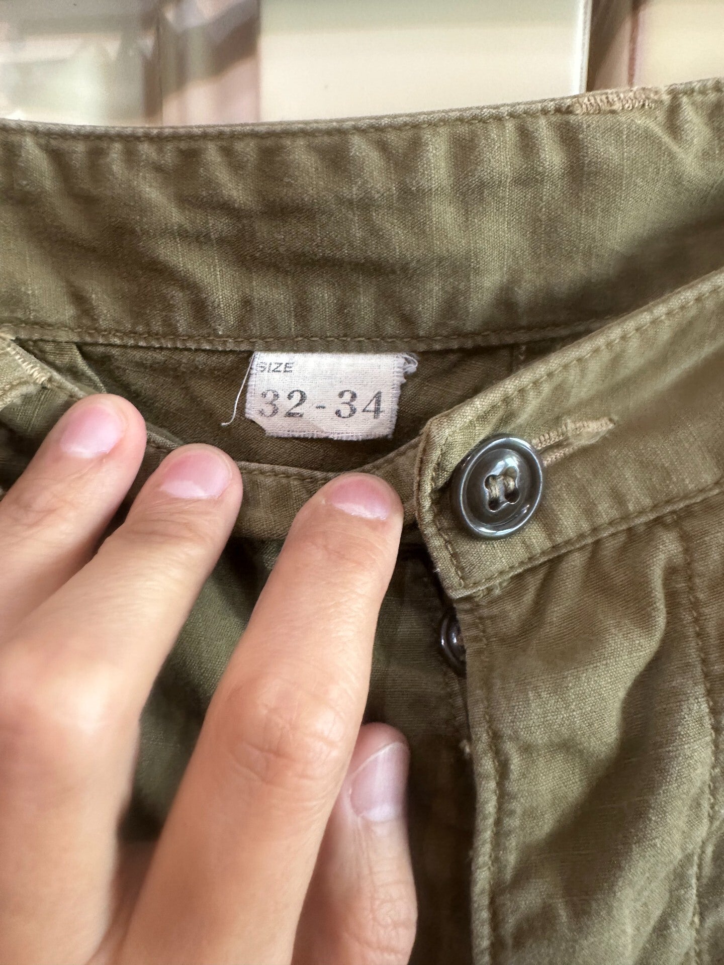 FREEWHEELERS Jungle Cargo Pants Size 32-34