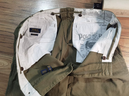 Ralph Lauren Distressed Patched Sashiko Cargo Pants
