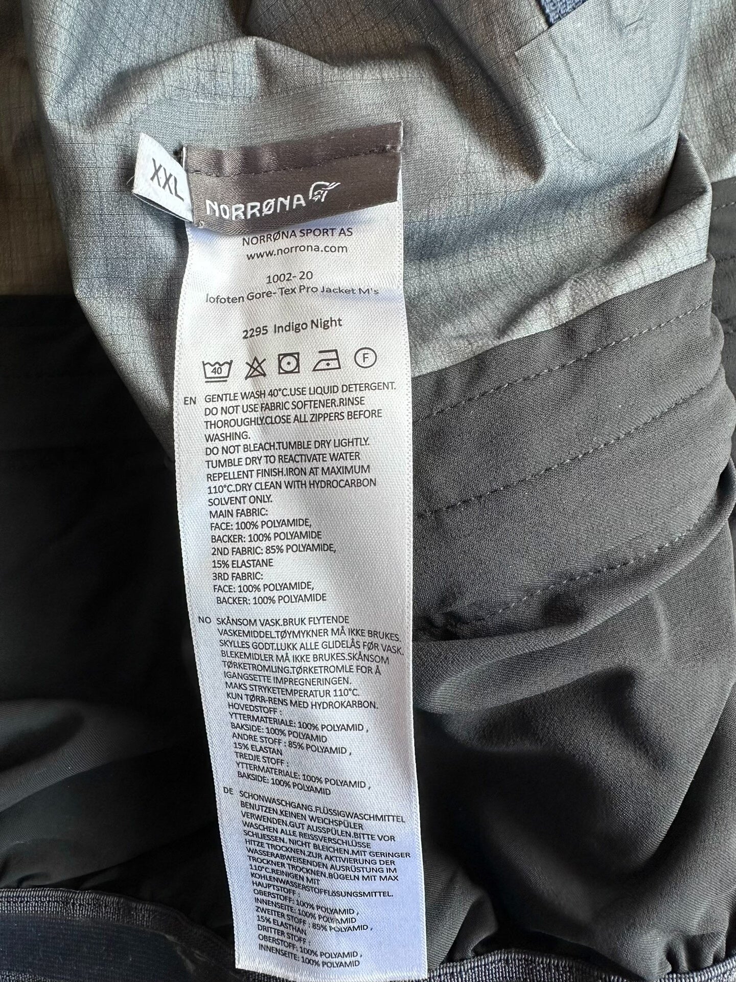 norrona lofoten gore-tex pro jacket men's