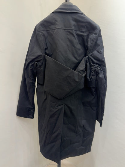 Rick Owens FW15 Black Cotton Coat