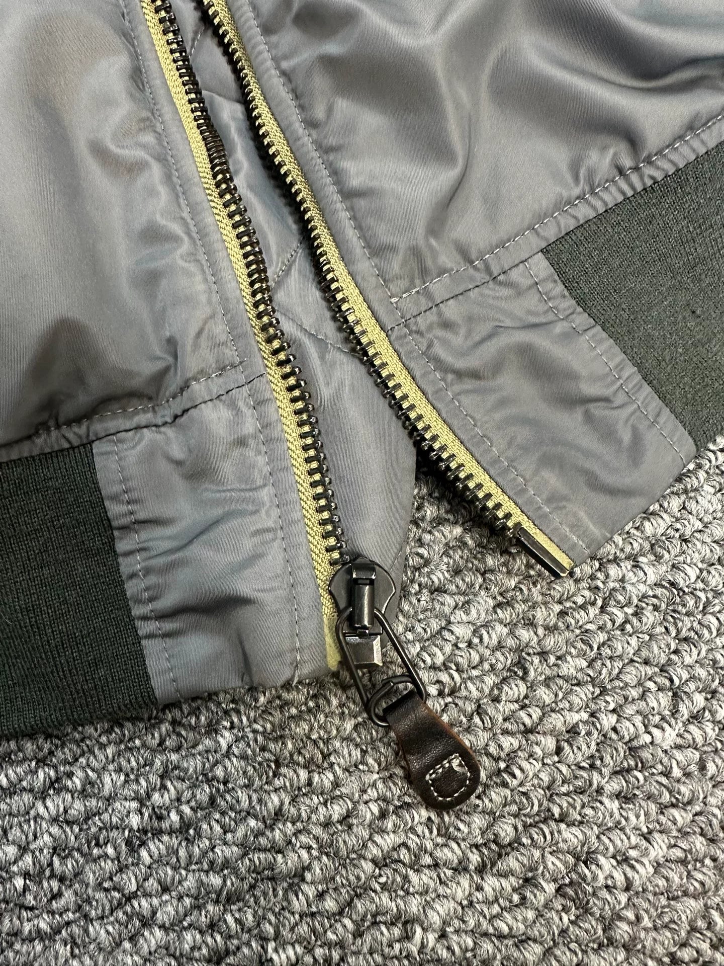 toys mccoy flight jacket in gray