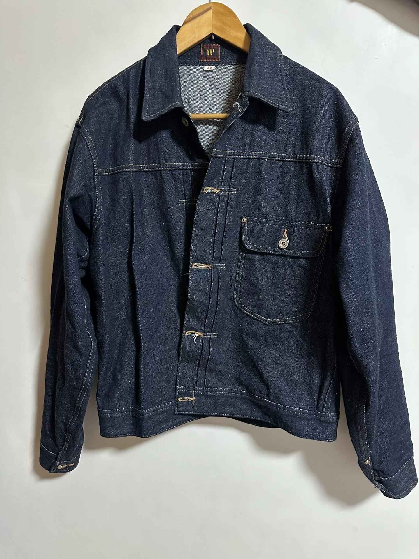 Warehouse 2010 WWII Reissue 13.5oz Raw Denim Jacket