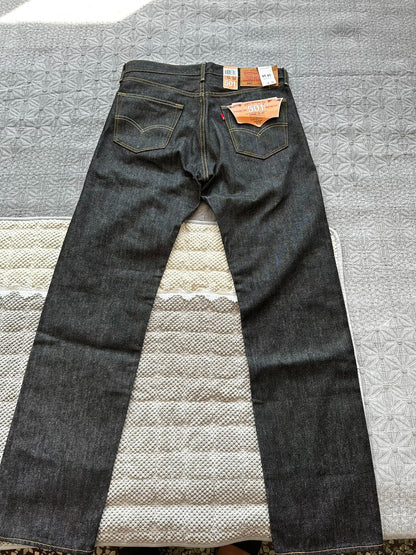 Levi's 501 Raw Denim Jeans