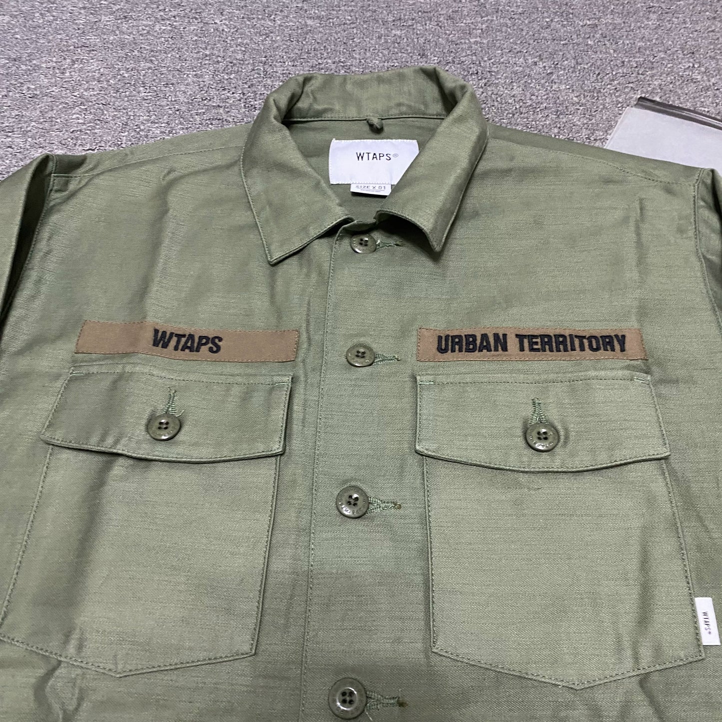 WTAPS 20AW BUDS Two-Pocket Shirt