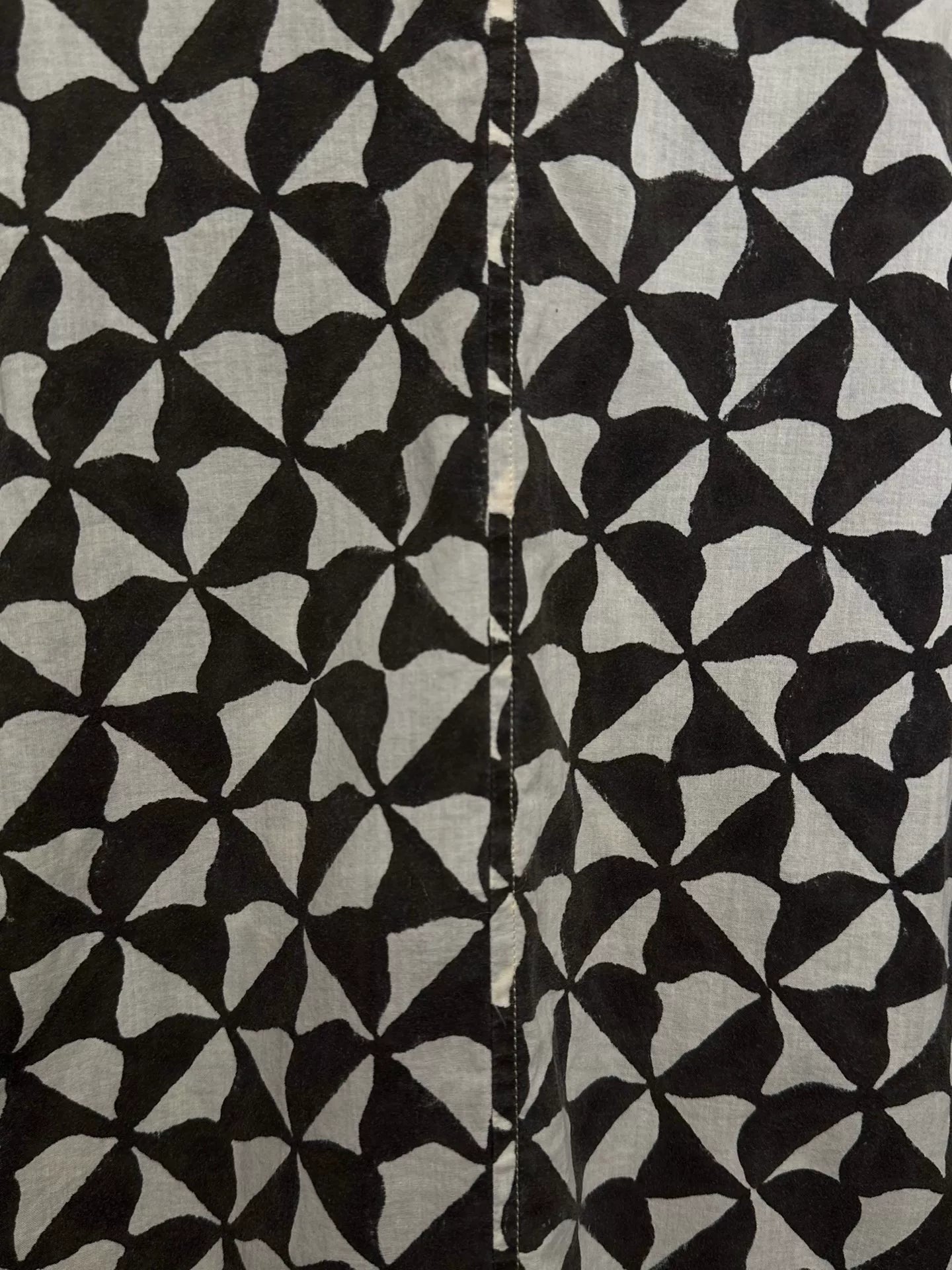 limited edition black and white hand-drawn shirt