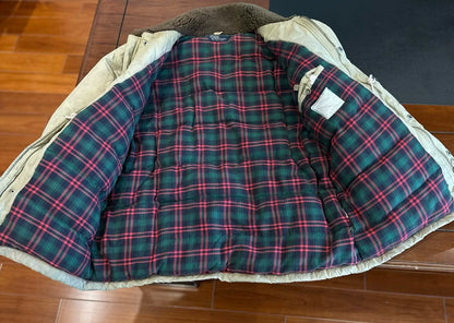 Ralph Lauren Retro Down Coat Wool Collar