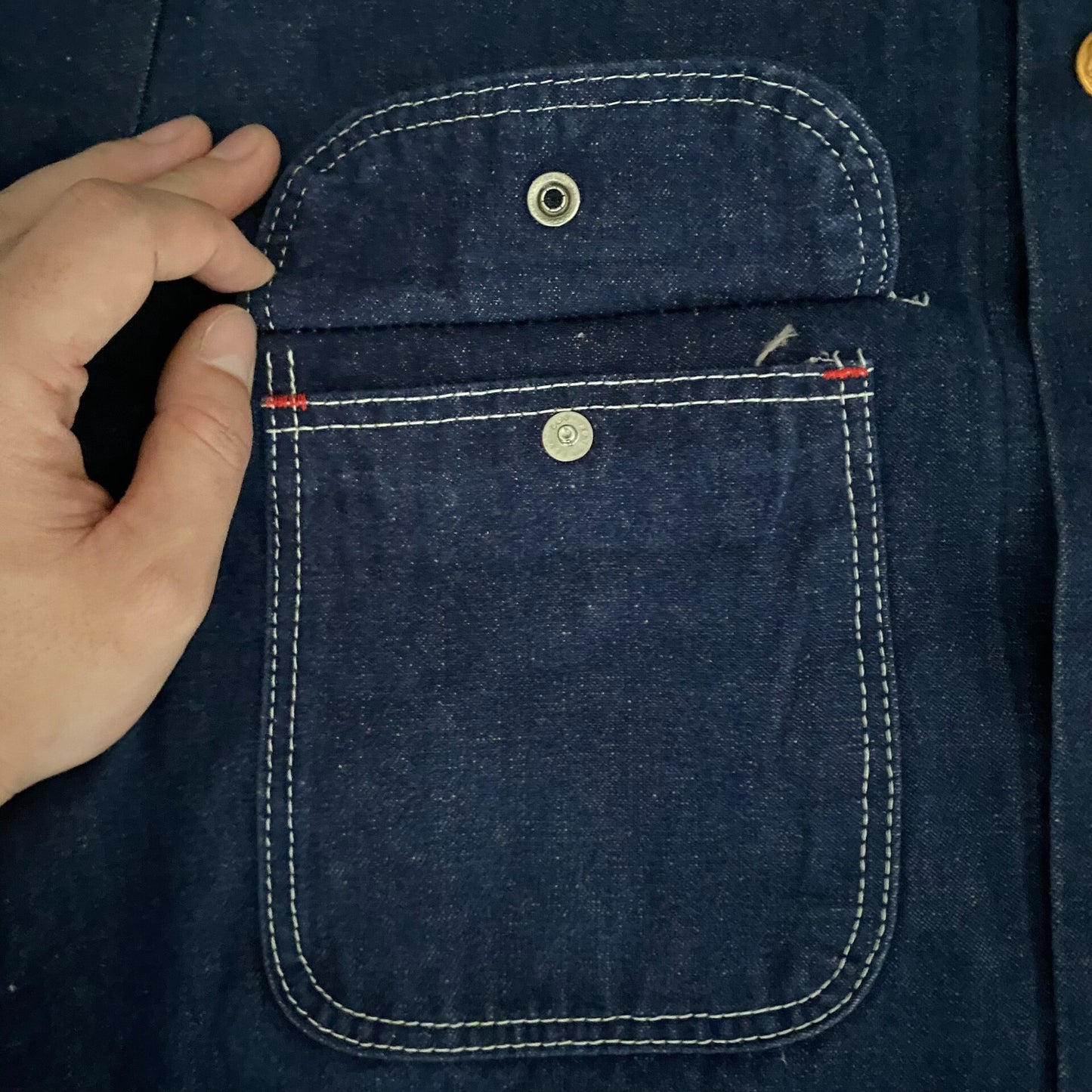 Wrangler Denim Four-Pocket Work Jacket