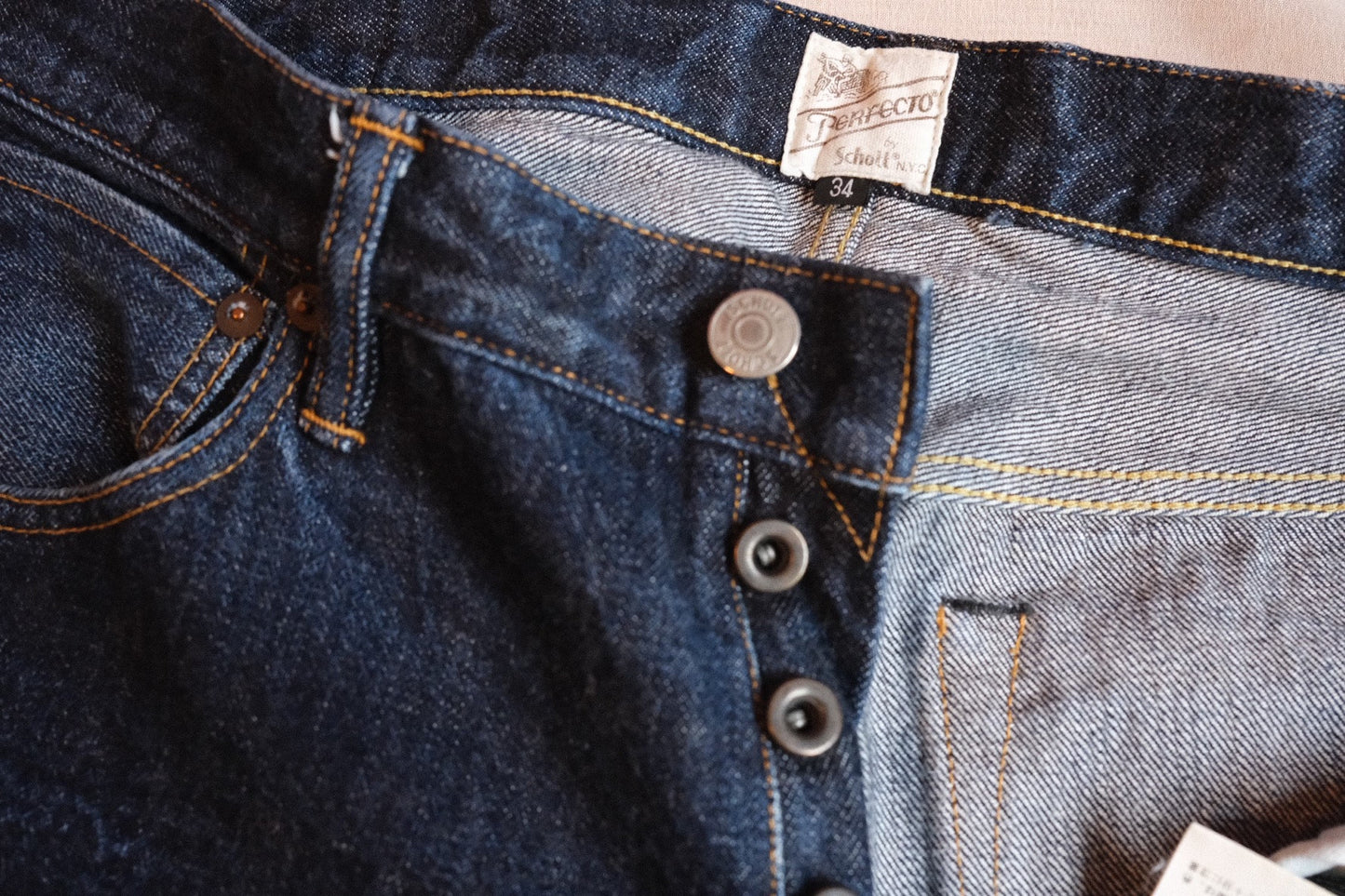 Schott Bros Japan Selvedge Raw Denim Jeans
