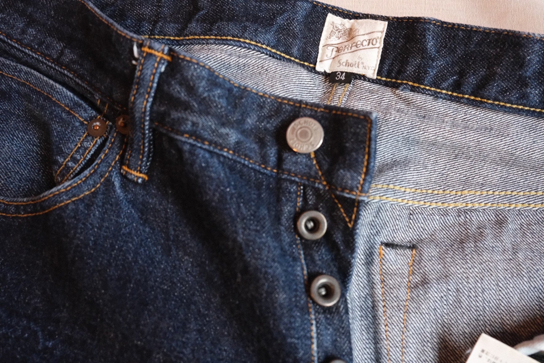 Schott Bros Japan Selvedge Raw Denim Jeans