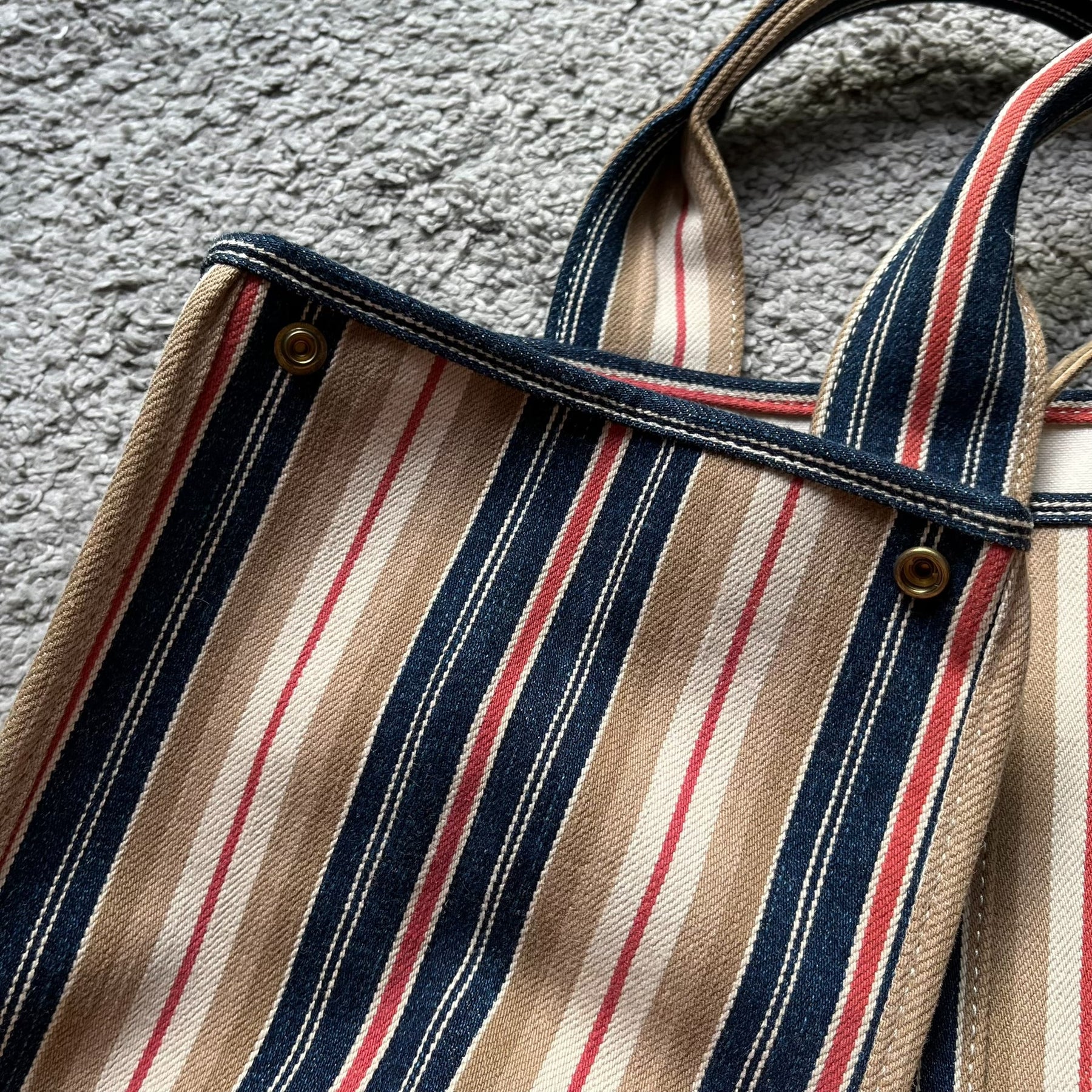 Visvim Teton Tote Oka XL Blue