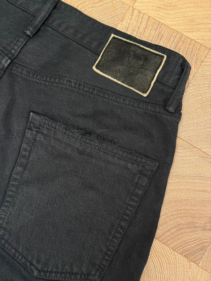 VISVIM 20SS Distressed Black Jeans