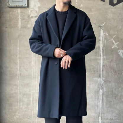 N.HOOLYWOOD Wool Blend Long Jacket