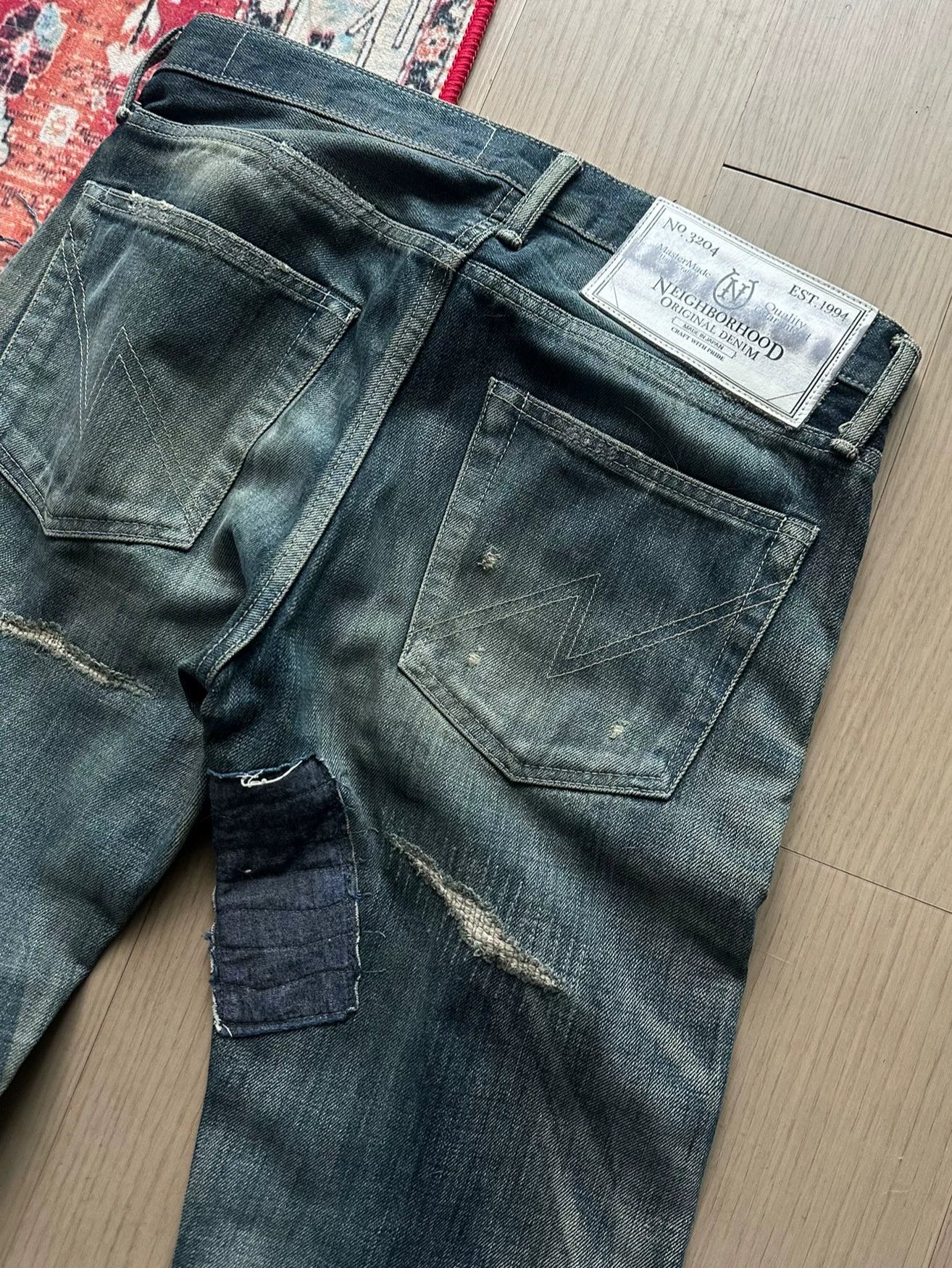 Neighborhood 14OZ-PT Narrow Jeans