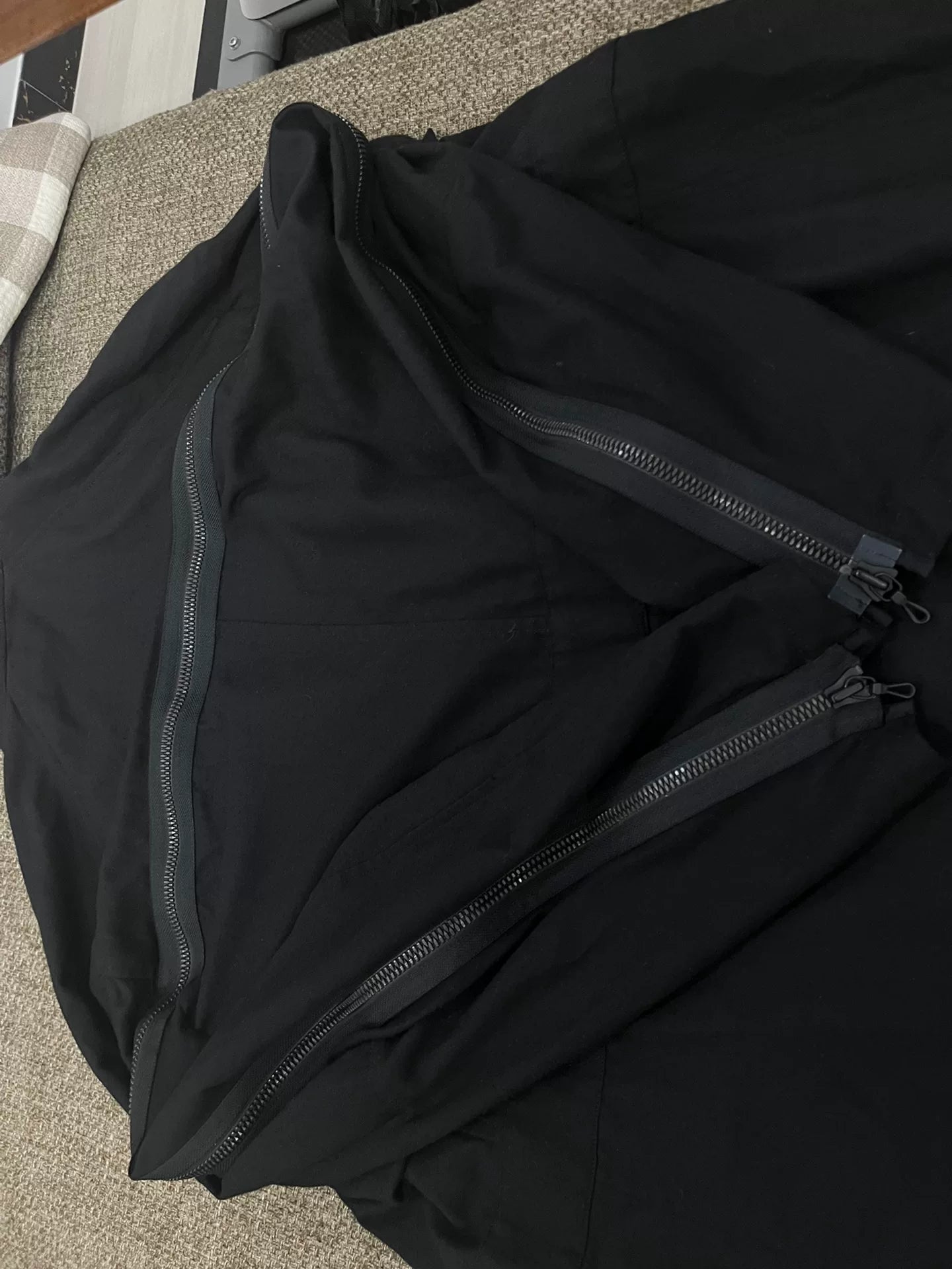 Julius 18AW Multi-Zip Long Coat