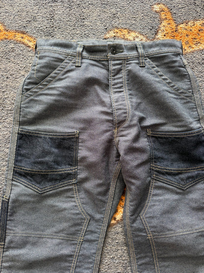 FREEWHEELERS Work Pants in Pepper Salt