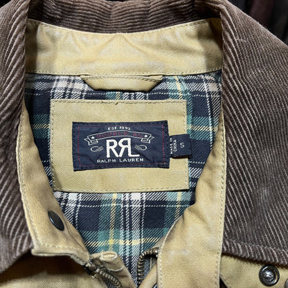 RRL Double RL Oiled Wax Trench Coat