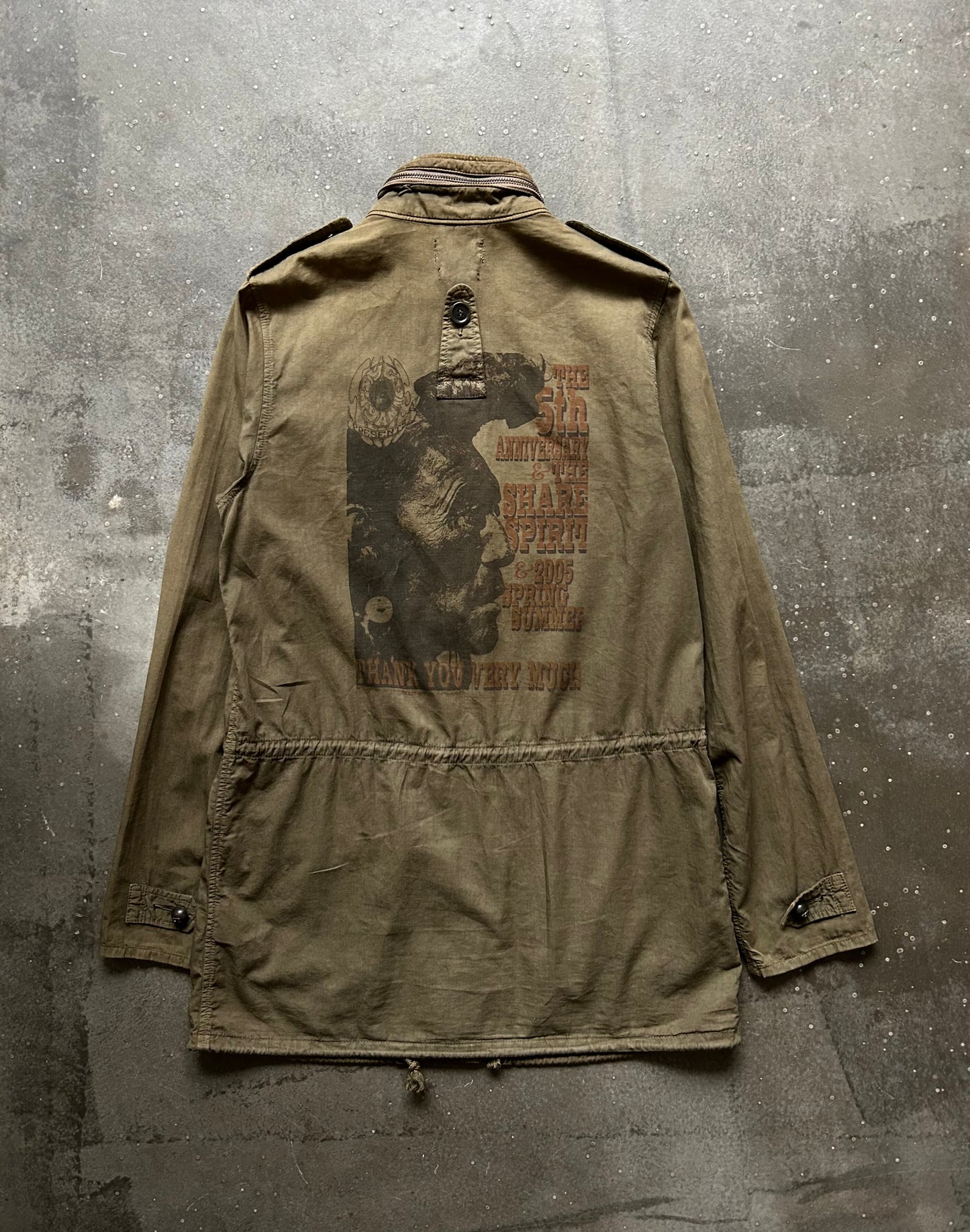 SHARE SPIRIT Hunting Jacket with Badge
