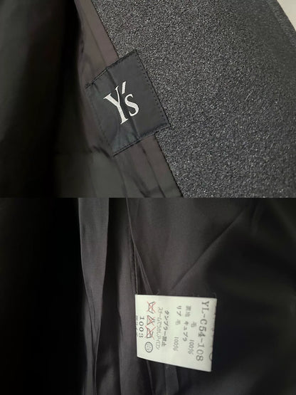 Yohji Yamamoto Y's 1987 Double Pocket Coat