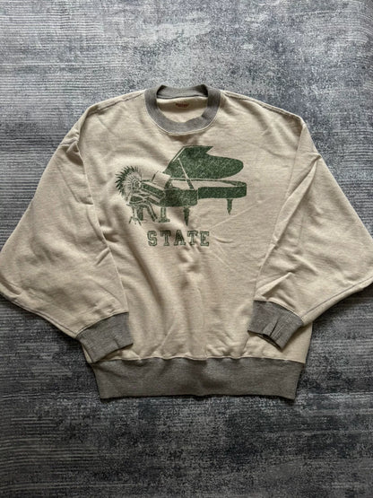 Kapital Piano Batwing Sweatshirt