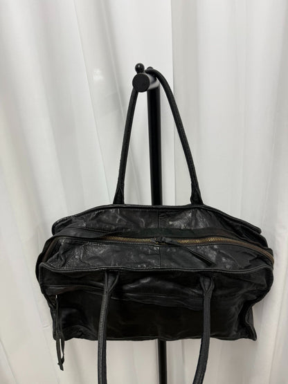 Yohji Yamamoto Leather Boston Bag