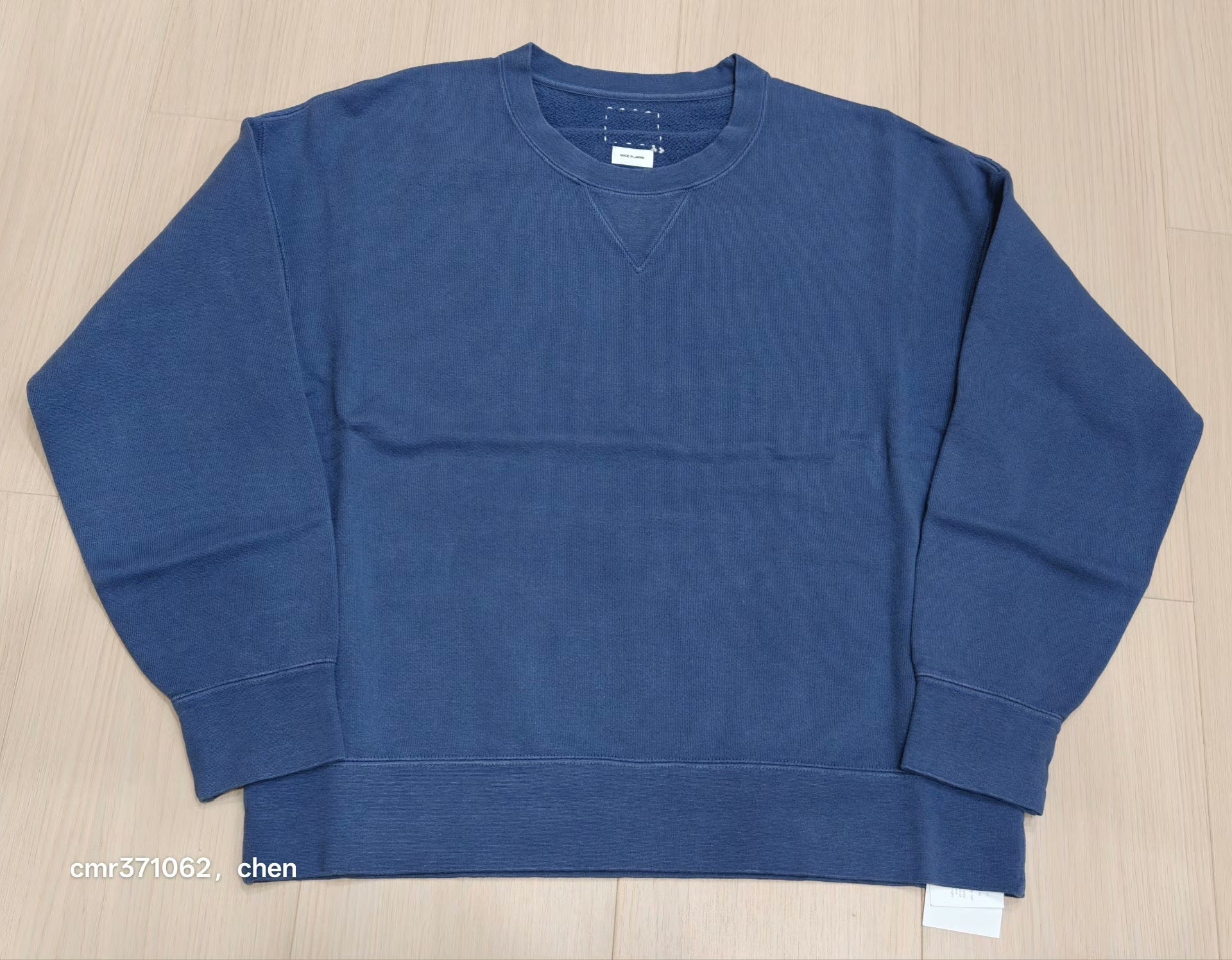 VISVIM 24SS JUMBO SB SWEAT L/S DMGD