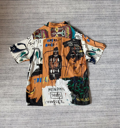 Wacko Maria Basquiat Hawaiian Short Sleeve Shirt