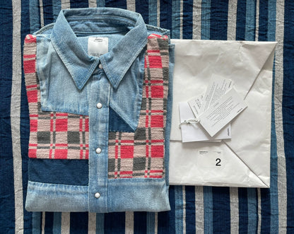 visvim ss shirt dmgd (p.w.)