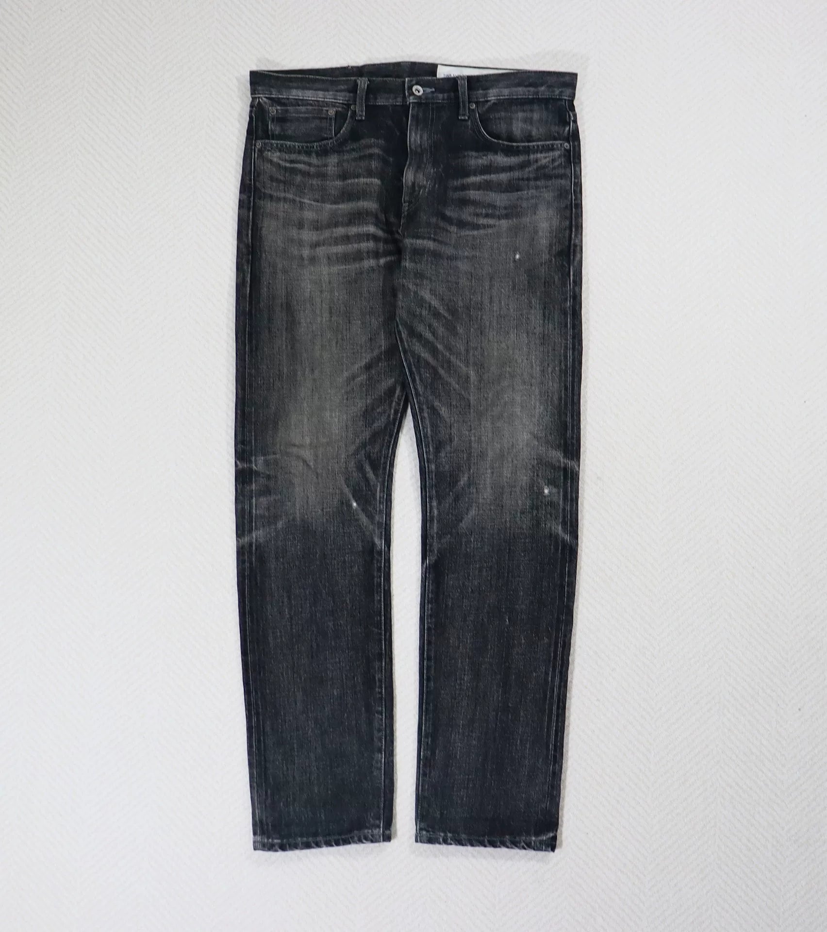 neighborhood washed narrow fit jeans